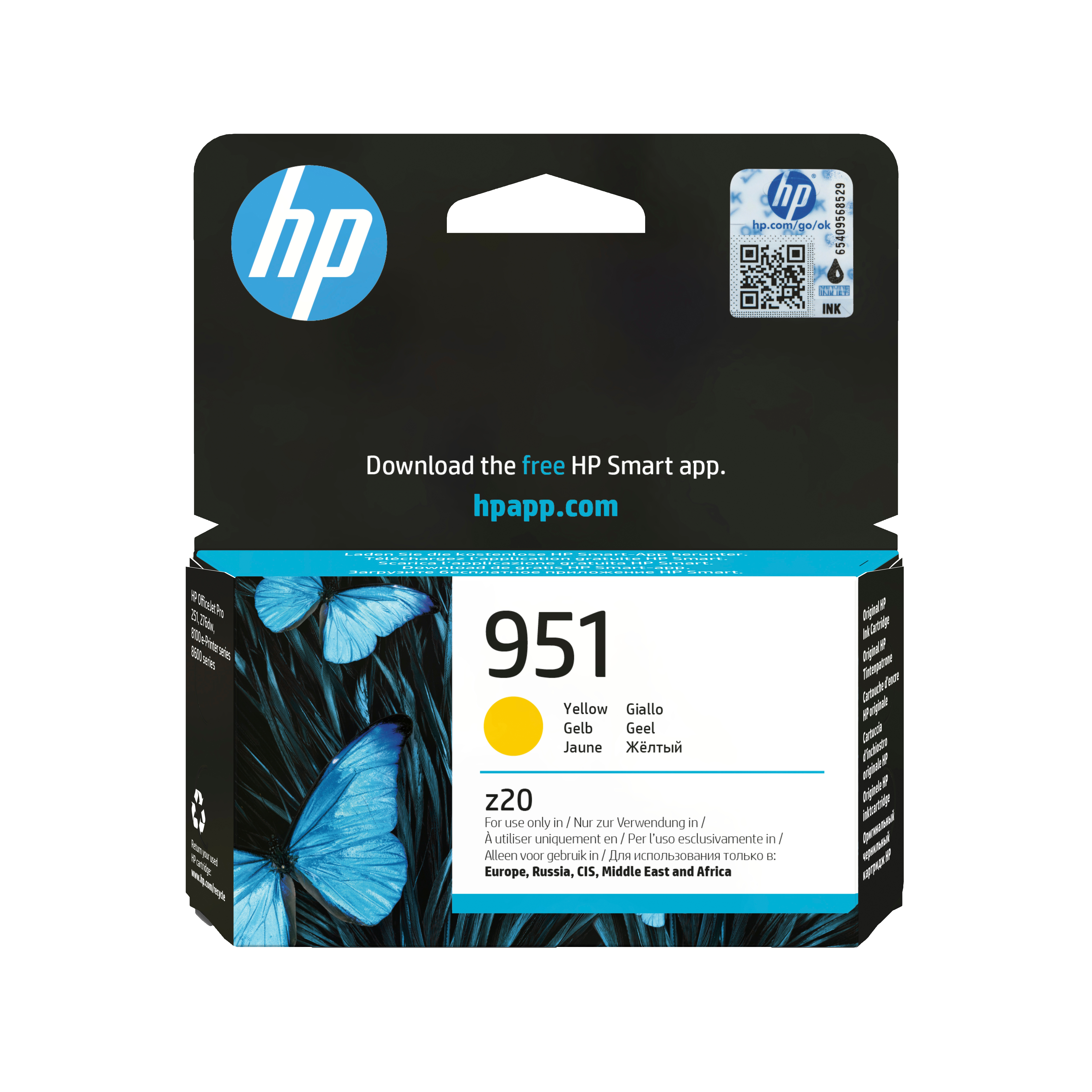 HP 951(CN052AE) gelb Druckerpatrone