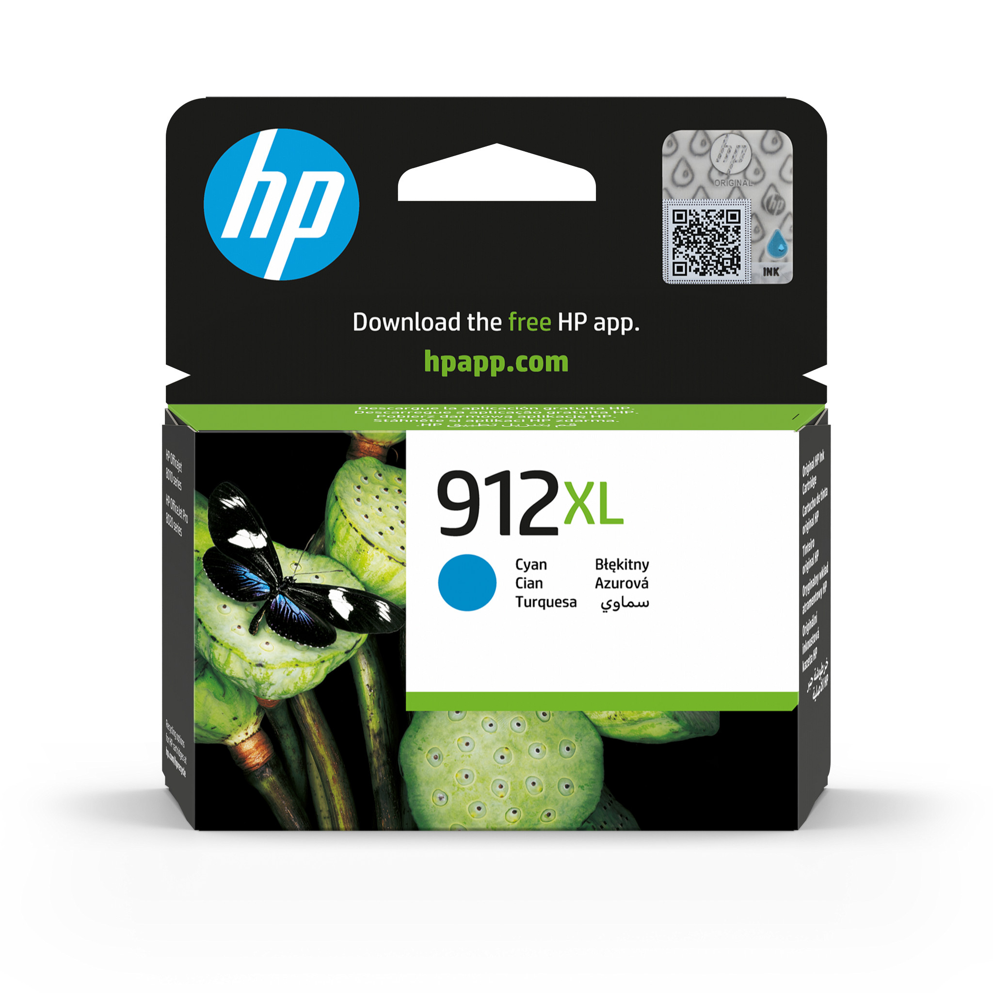 3YL81AE#LS1 HP 912XL OJ Tinte cyan HC 700Seiten 8,5ml (3YL81AE#LS1)
