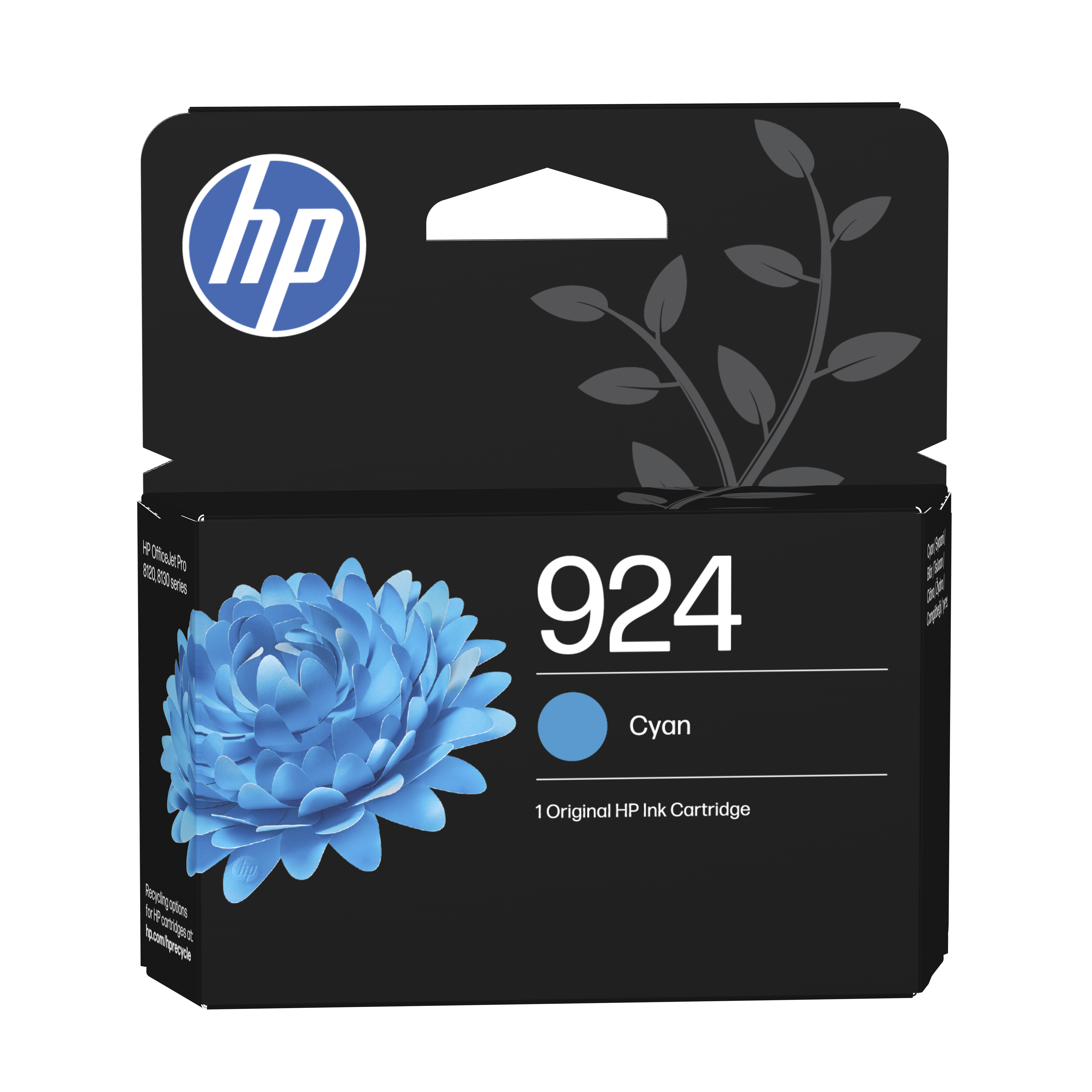HP 924(4K0U3NE) cyan Druckerpatrone