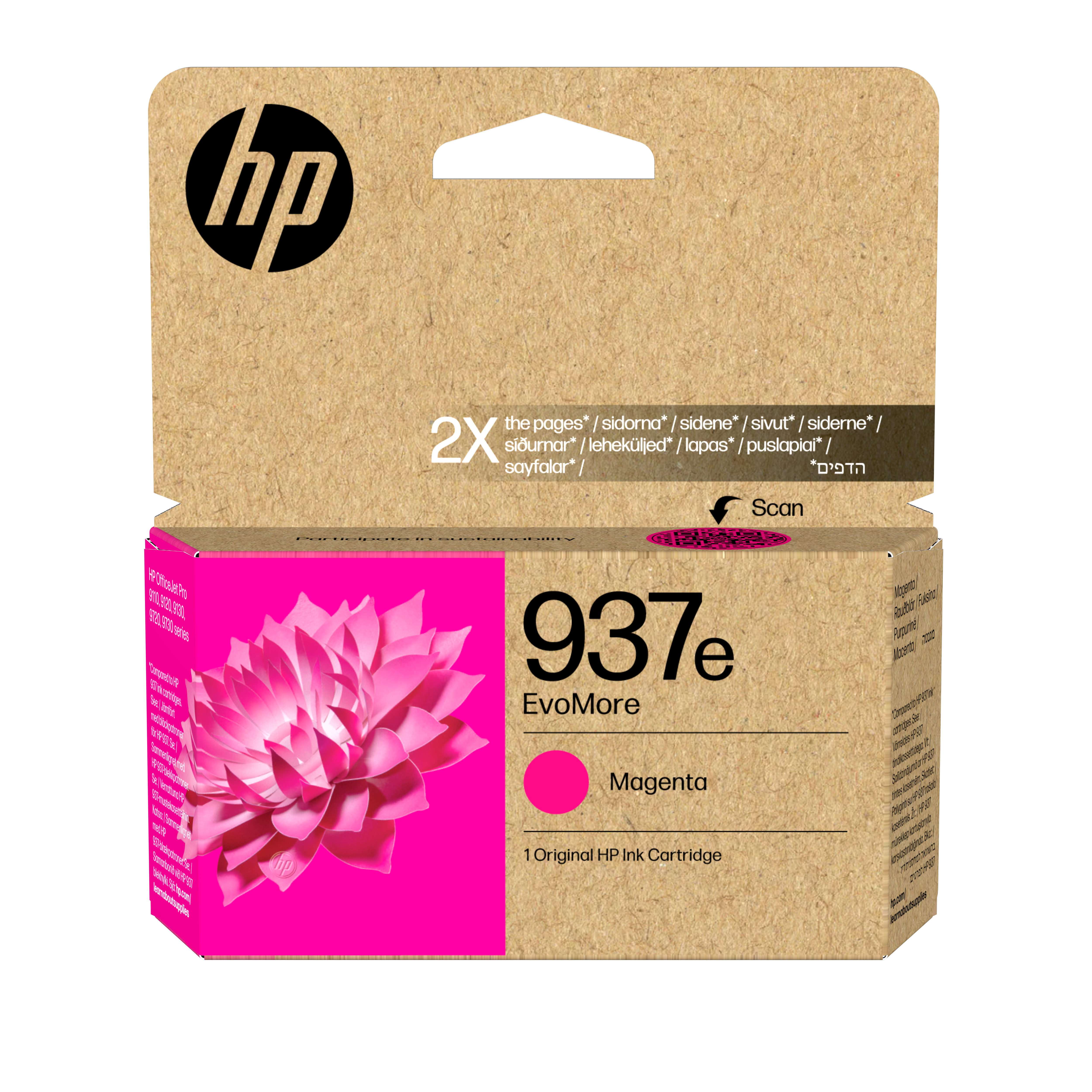 HP 937e(4S6W7NE) magenta Druckerpatrone