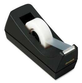 3M Scotch Tischabroller C 38, unbestückt, schwarz