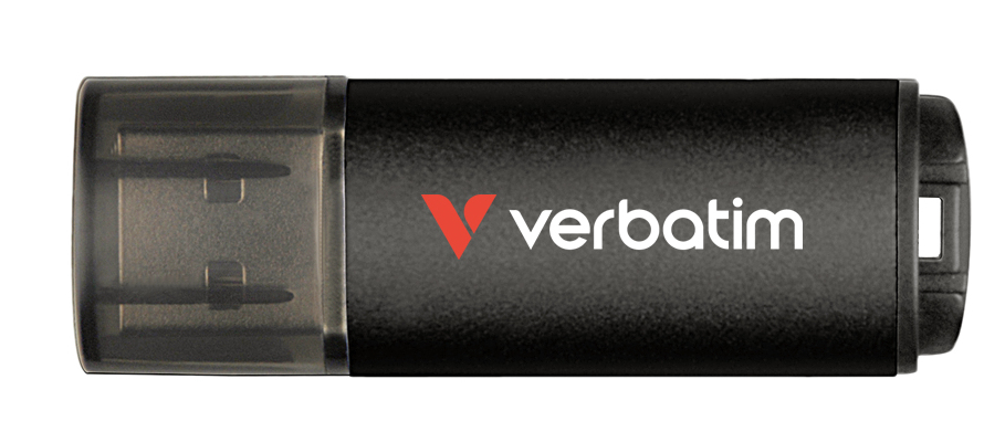 Verbatim V200 Metal USB 3.2 Aluminium r/w 80/200MBs 30211 - USB-Stick - 64 GB (30211)