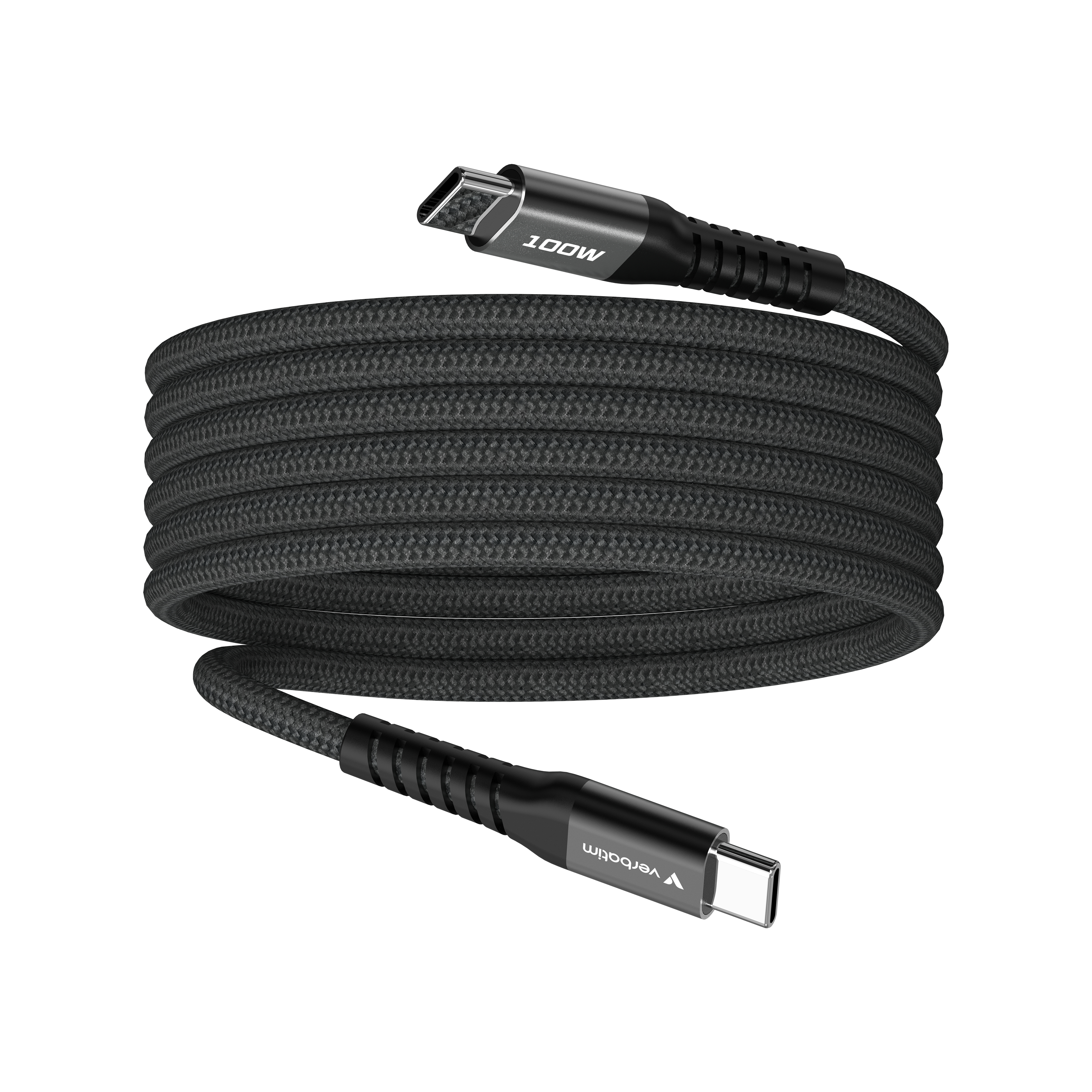 Verbatim Sync&Charge 100W 120cm USB-C/USB-C Magnetic schw. 31863 (31863)