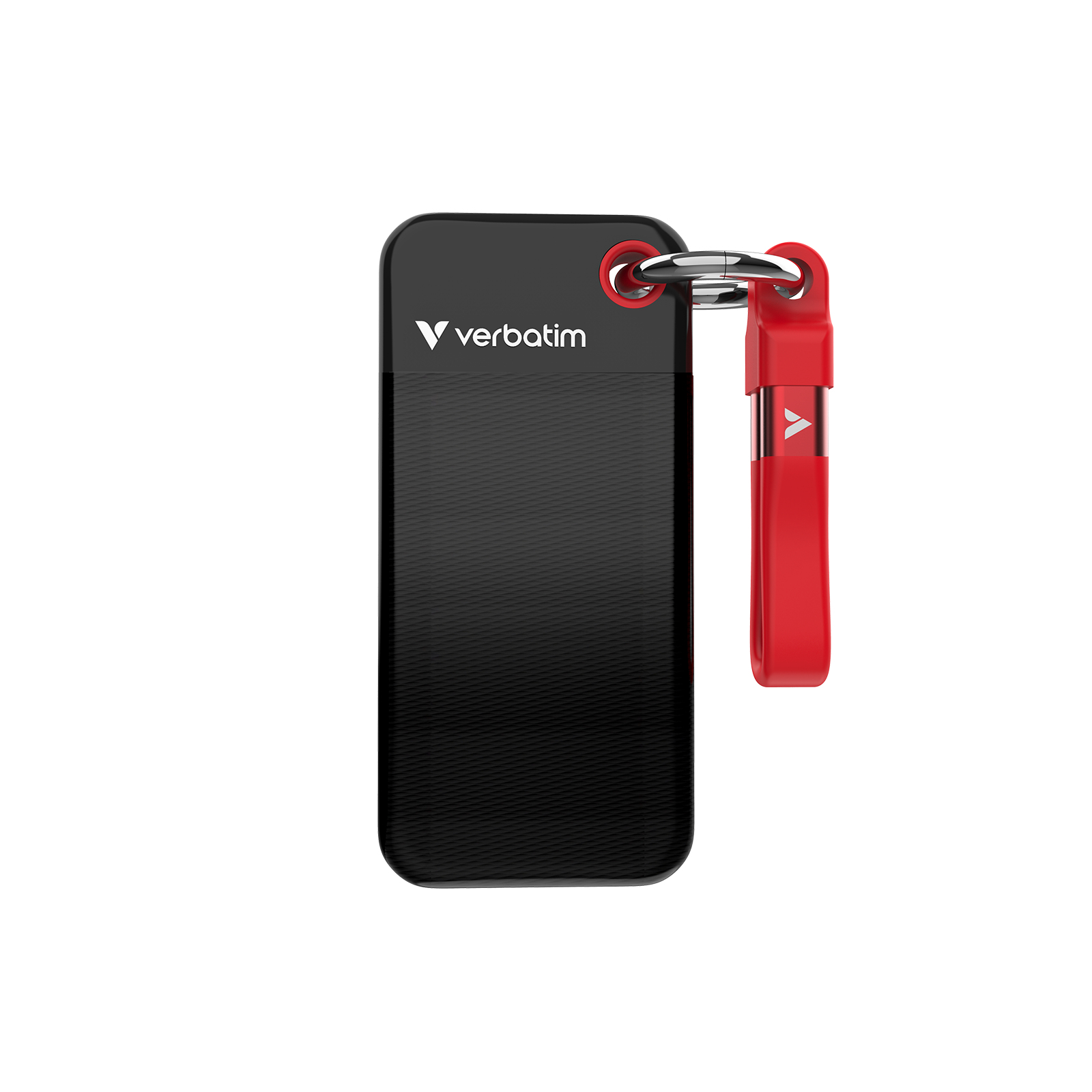 VERBATIM Externe SSD Pocket 1TB schwarz-rot