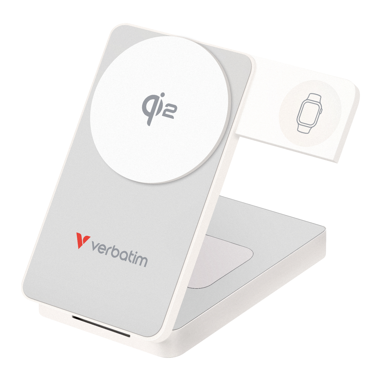 Verbatim Foldable 3-in-1 magnet. wireless PB 10000mAh weiß 32296 (32296)