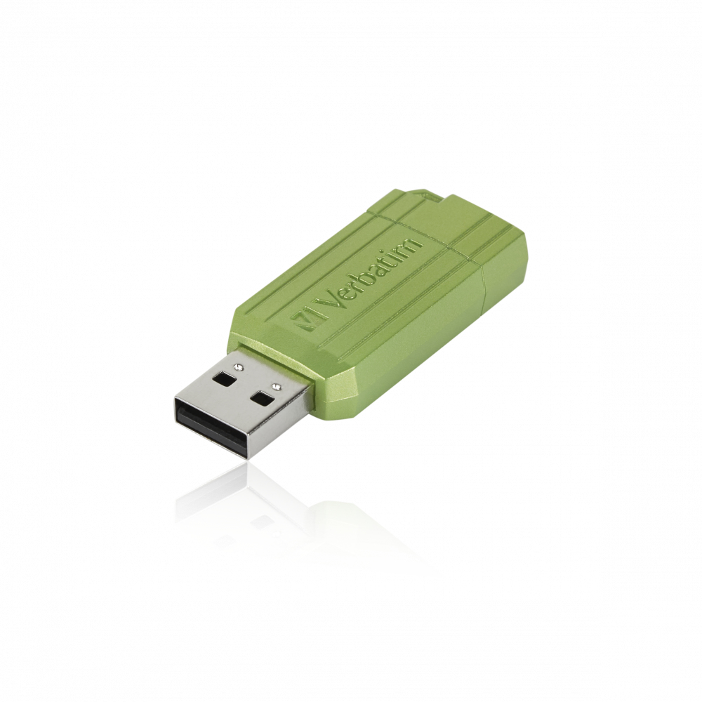 Verbatim PinStripe USB-Stick 128 GB USB Typ-A 2.0 Grün (49462)