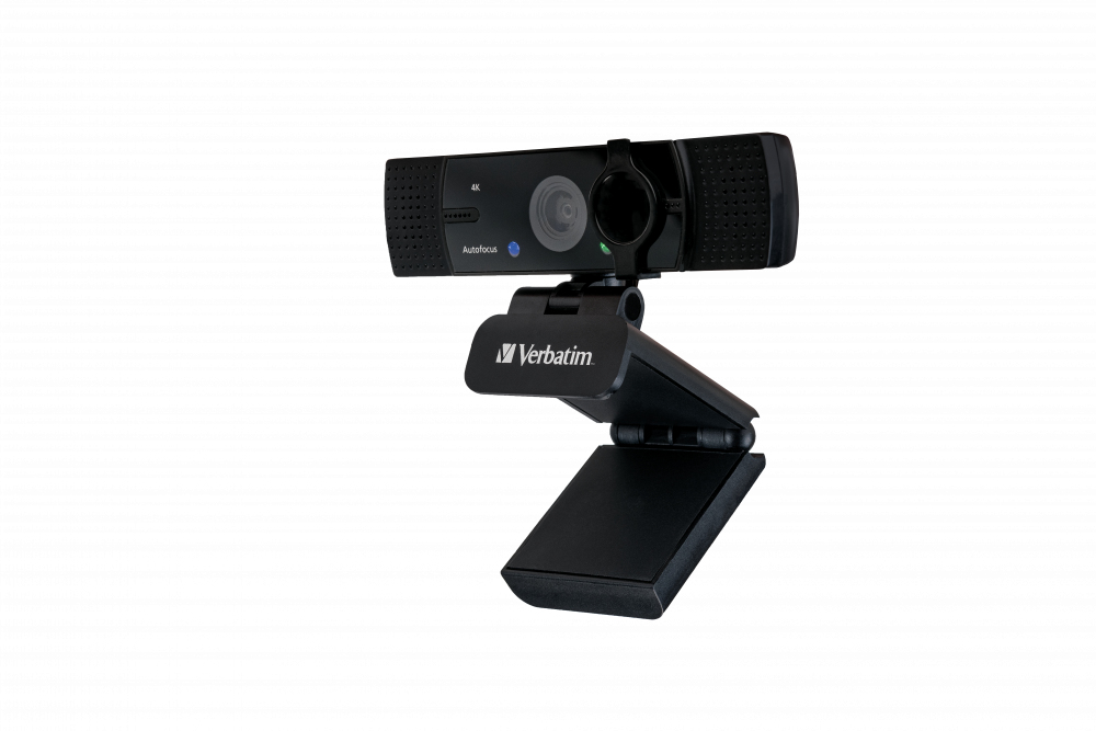 Verbatim Webcam AWC-03 - 4K Ultra HD schwarz