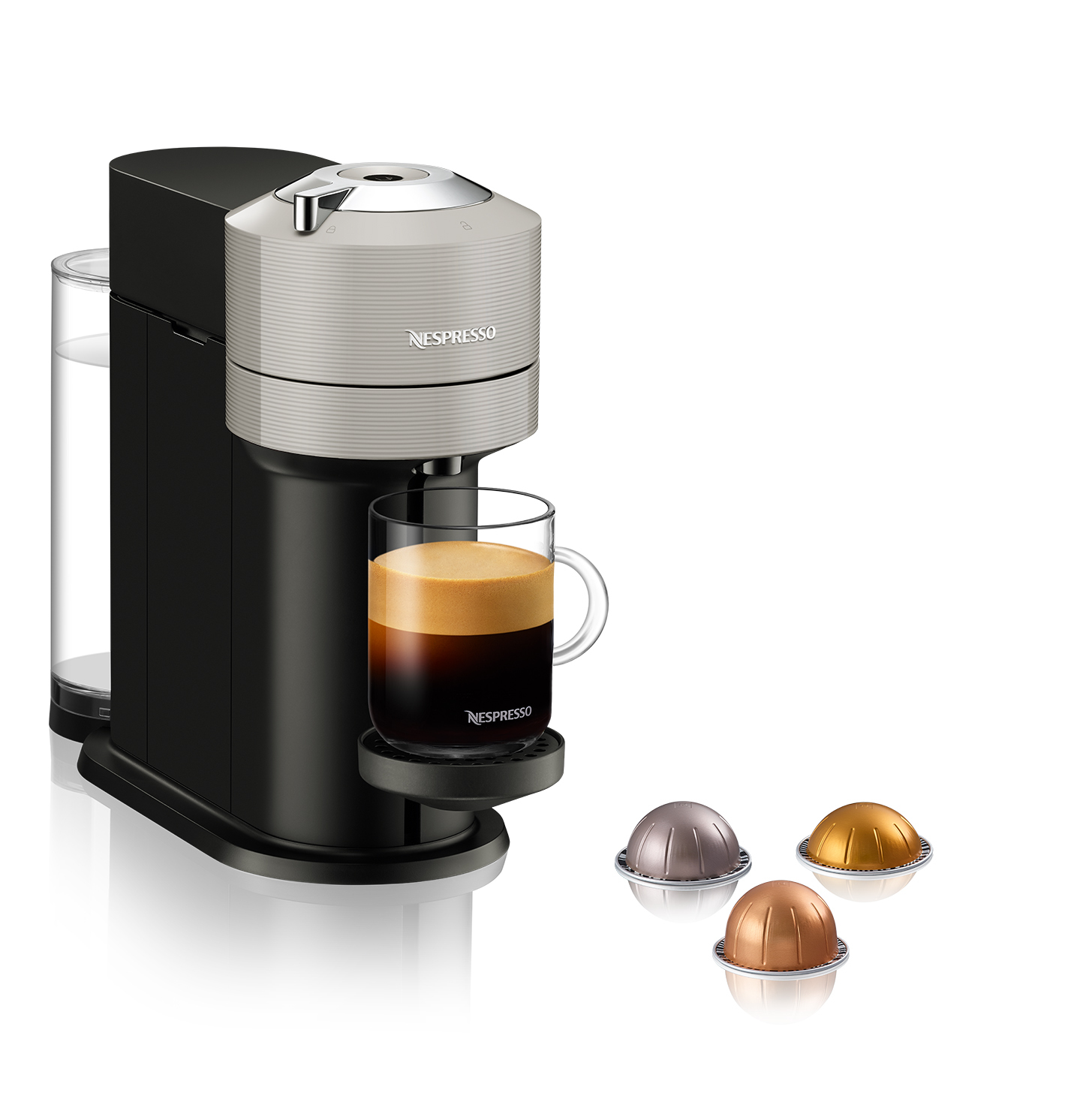 Krups XN 910B Nespresso Vertuo Next Light Grey