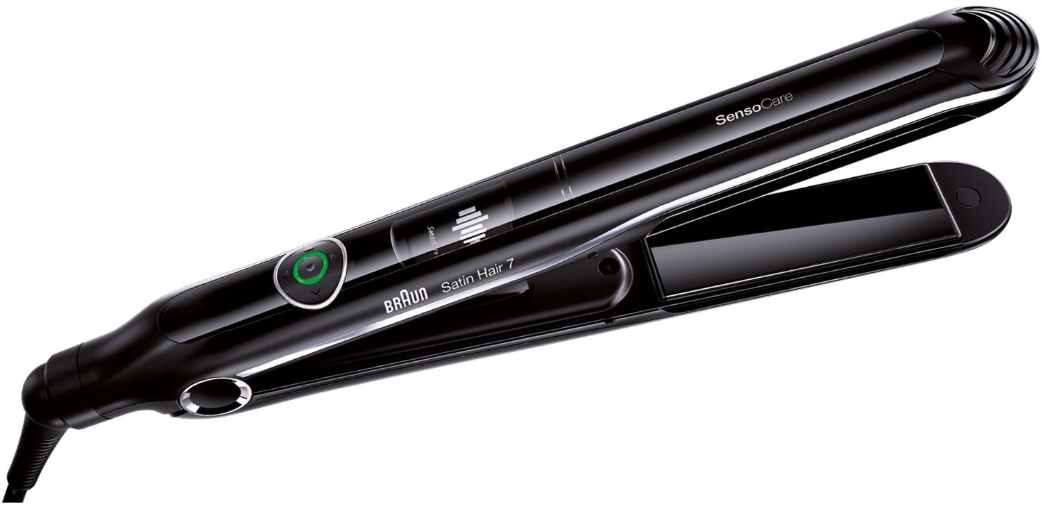 Satin Hair 7 SensoCare Haarglätter ST780 – Keramik-Haarglätter mit Sensortechnologie für hervorragende Stylingergebnisse