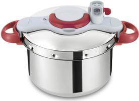 Tefal Clipsominut Perfetct 6L Rot - Edelstahl (P4620733)