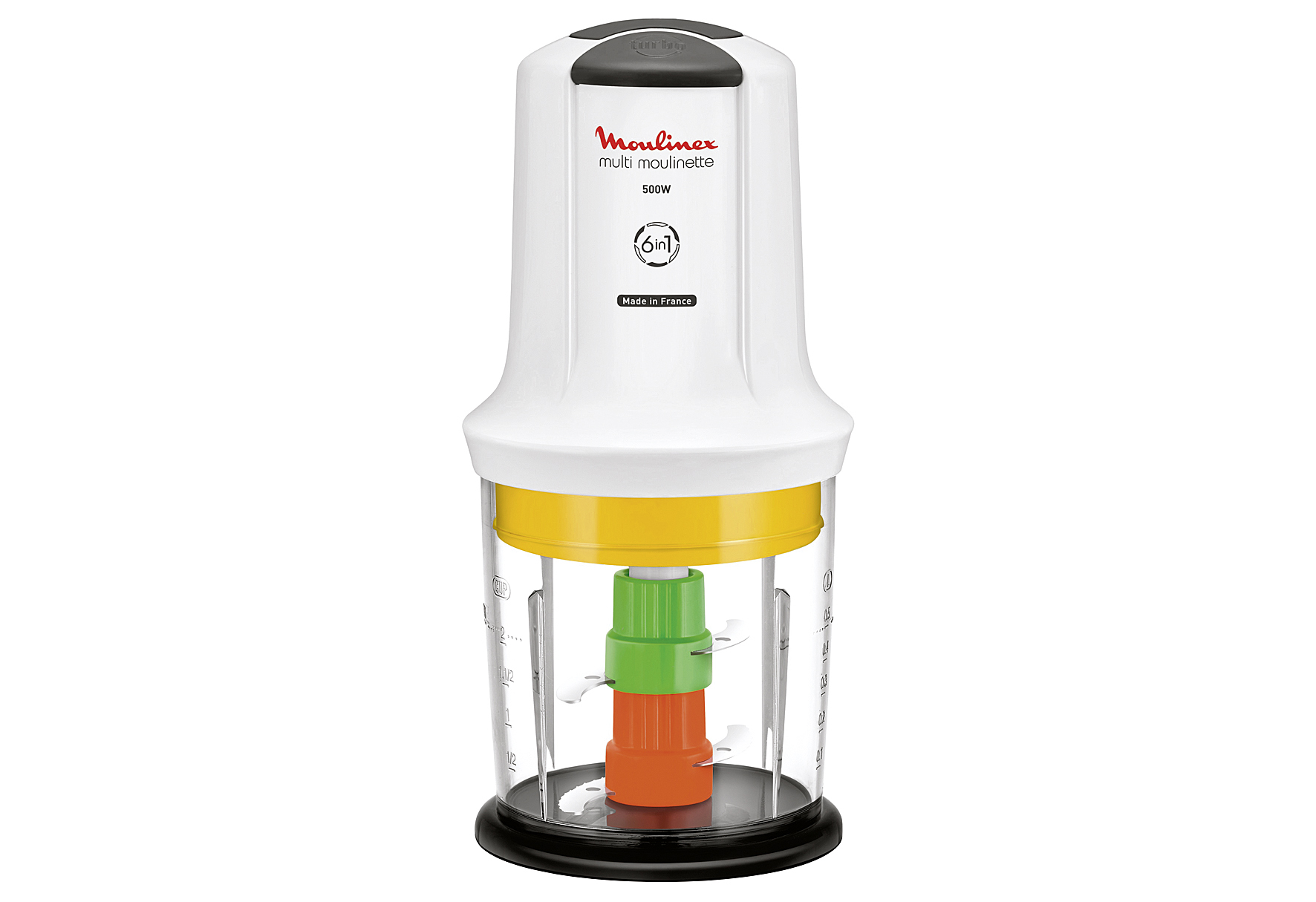 MOULINEX Zerkleinerer AT7231 Multi Moulinette 500W weiss