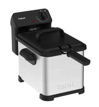 Tefal FR5030 Family Pro Access Kaltzonen-Fritteuse schwarz/edelstahl (FR5030)