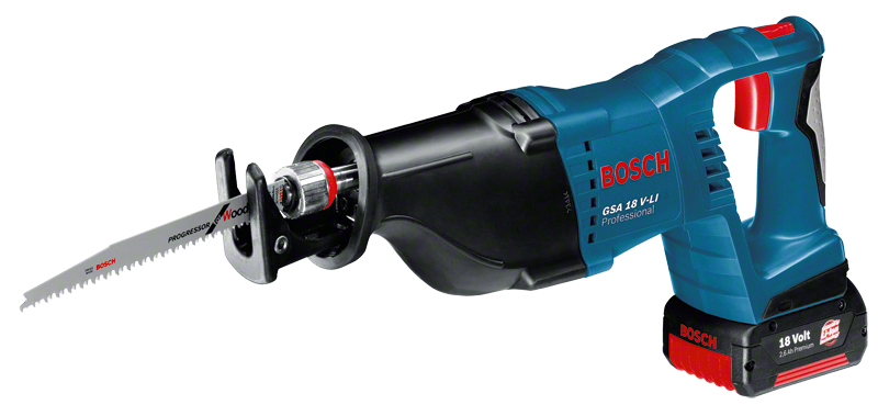 BOSCH Professional Akku-Säbelsäge GSA 18 V-LI