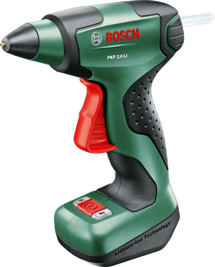 BOSCH PKP 3,6 LI Akku-Heißklebepistole grün