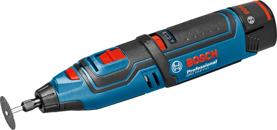BOSCH Professional GRO 12V-35 Akku-Rotationsschneider 12,0 V, ohne Akku