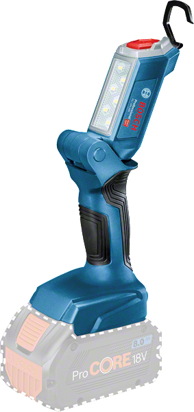 BOSCH Professional Akku-LED-Baustrahler blau
