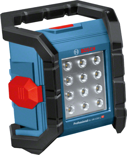 BOSCH Professional GLI 18V-1200 C Akku-Baustrahler blau