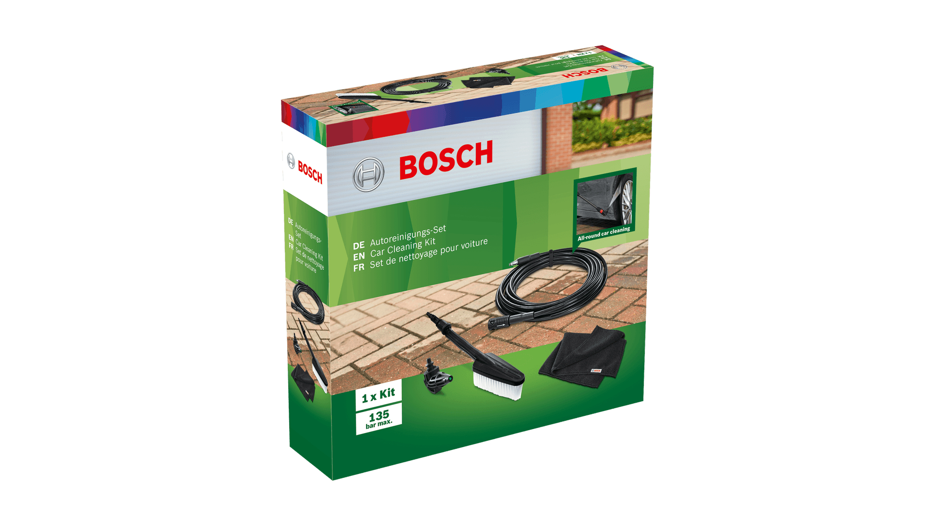 BOSCH Home & Garden Dachrinnen- und Rohrreinigungs-Set für Hochdruckreiniger