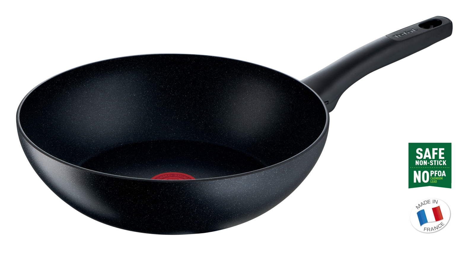 Tefal G28119 BLACK STONE Wokpfan