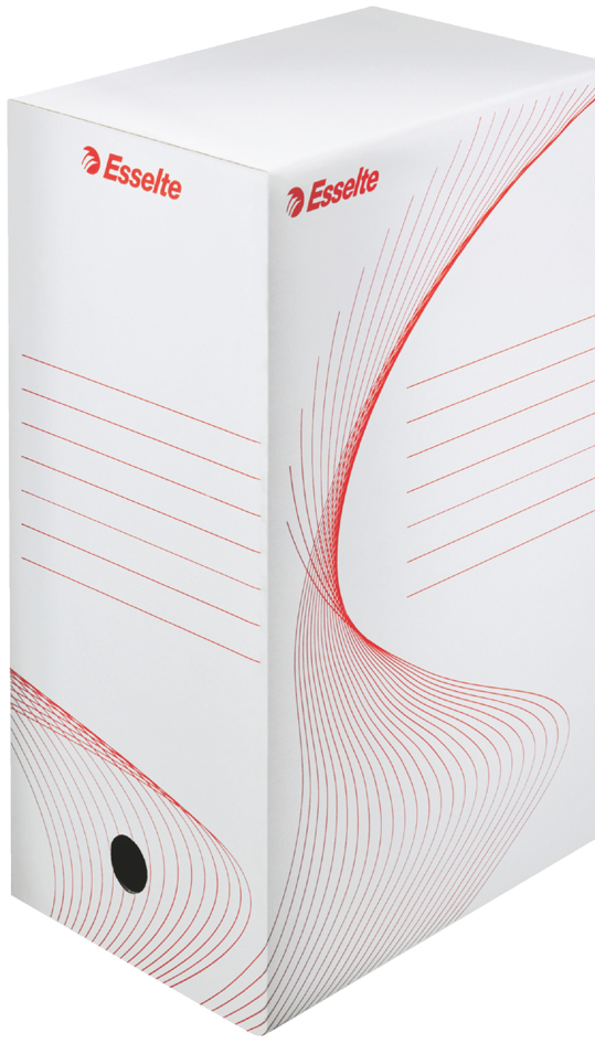 Esselte Archiv-Schachtel, DIN A4, weiß, (B)150 mm
