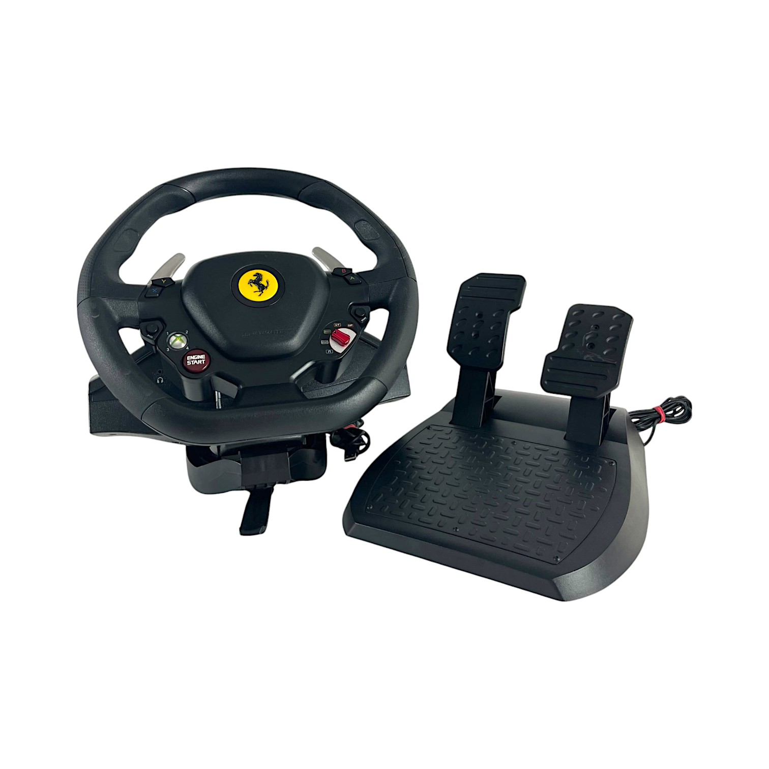 Xbox 360 - Ferrari 458 Italia Lenkrad mit Pedale [Thrustmaster] (gebraucht)
