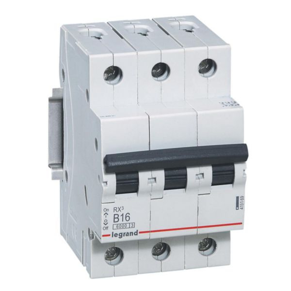 LEGRAND 419169 LS B16A 3P 6KA 3M Leitungsschutzschalter
