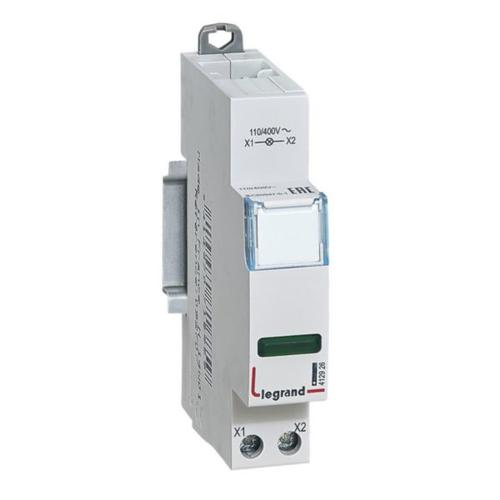 LEGRAND 412926 CX3 Melde.LED GN 110/400V