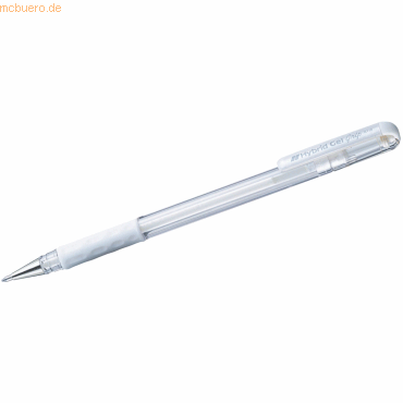 Pentel Geltintenroller Hybrid Gel Grip Pastell 0,4mm weiß