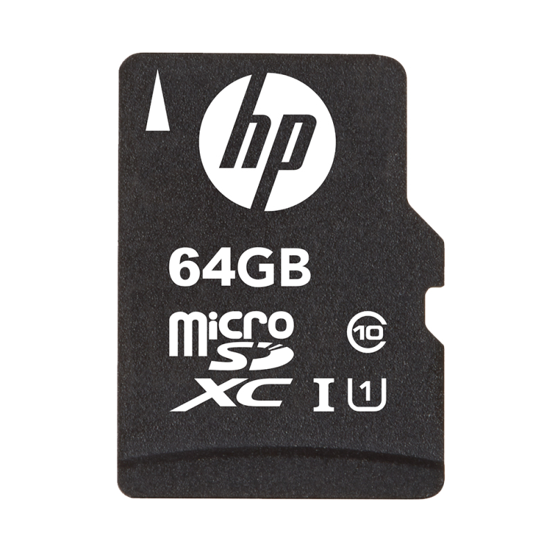 PNY HP mi210 - Flash-Speicherkarte (microSDXC-an-SD-Adapter inbegriffen) - 64GB - UHS-I U1 / Class10 - microSDXC UHS-I (SDU64GBXC10HP-EF)