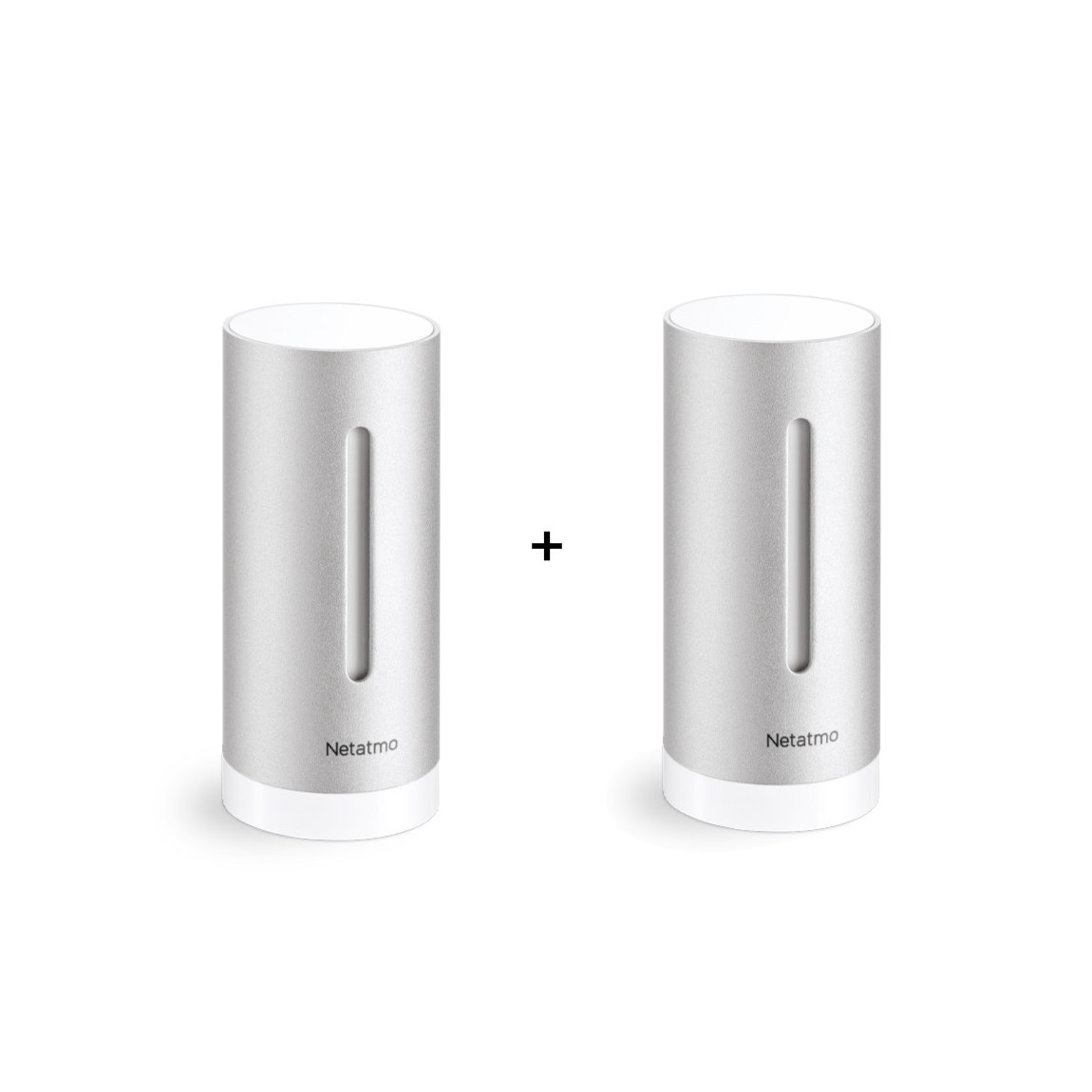 Netatmo Zusatz-Innenmodul für Wetterstationen - 2er-Set