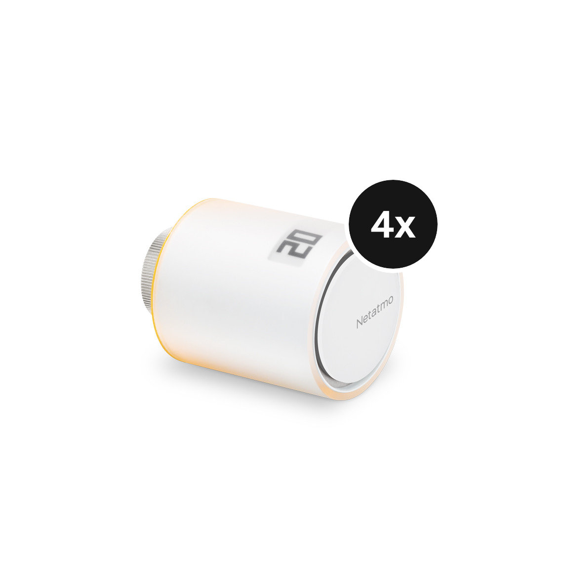 Netatmo Heizkörperthermostat 4er-Set