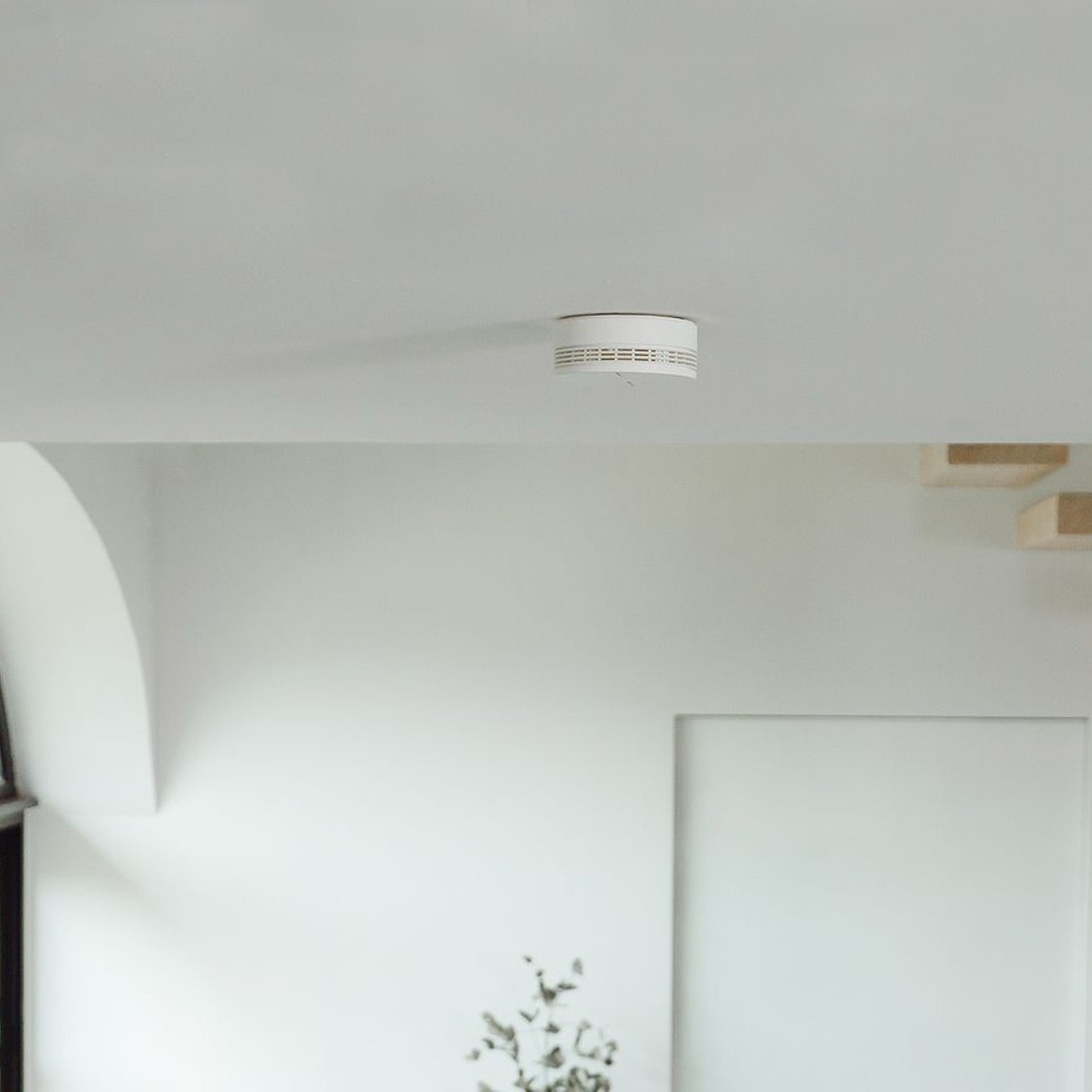 Netatmo Smarter Rauchmelder - 6er-Set (+GRATIS Hombli Lichterkette)