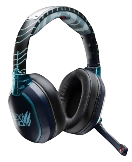 LEXIP Naruto Shippuden Kakashi Gaming-Headset blau