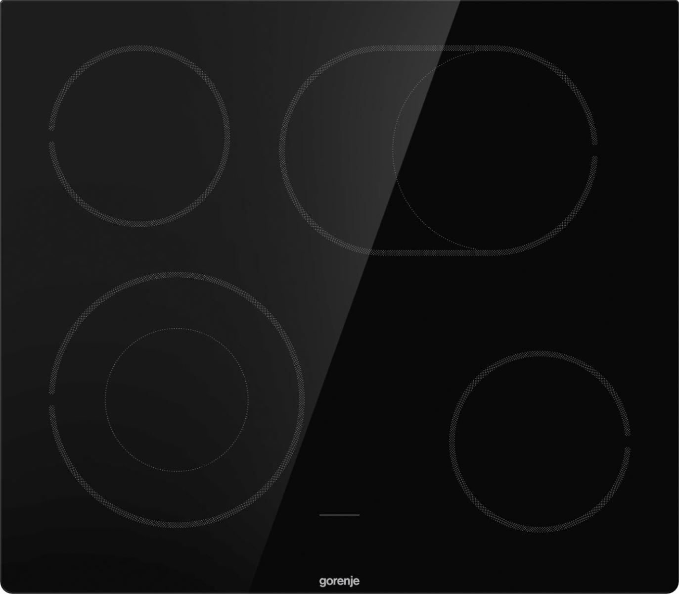 ECD643BSC Glaskeramikfeld Facetten-Glasschliff