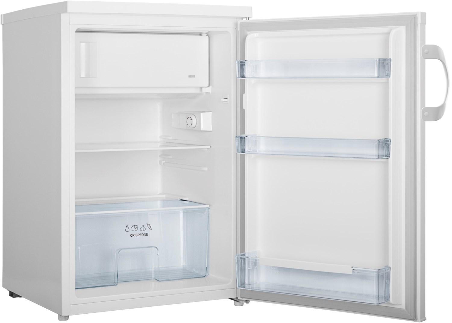 RB493PW Tischkühlschrank mit Gefrierfach weiß