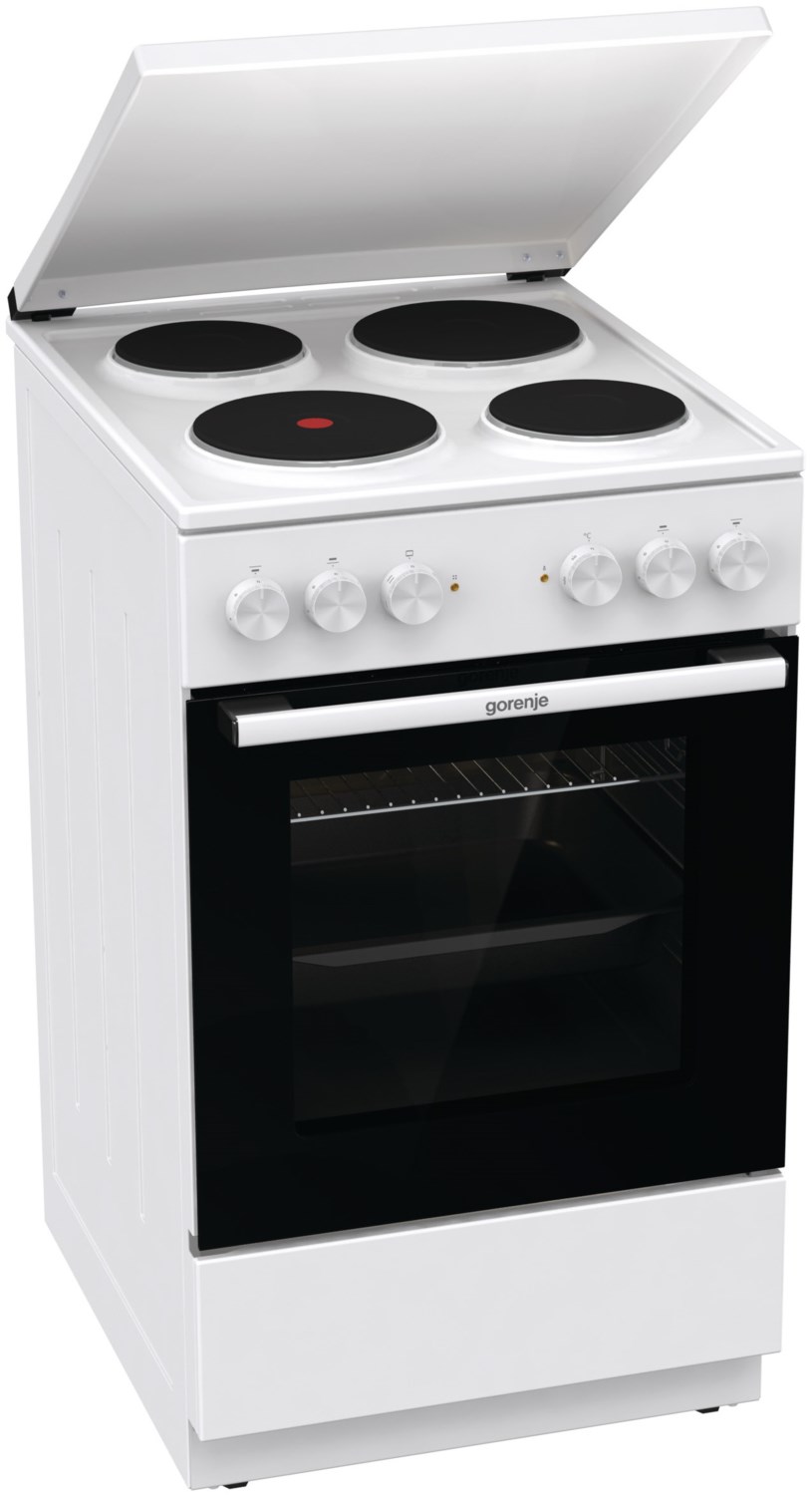GE5A23WH Elektroherd mit Kochfeld weiß