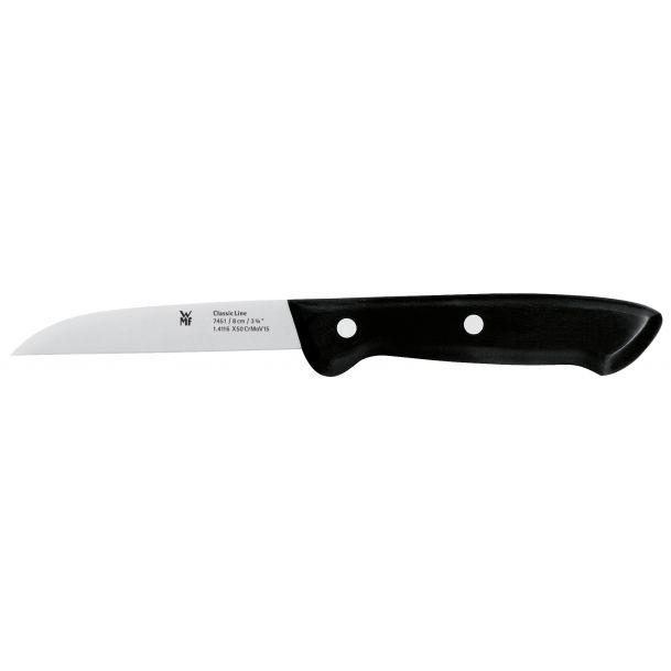 WMF Gemüsemesser Classic Line silber, schwarz