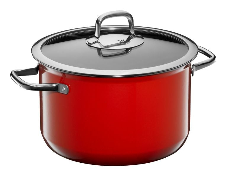 FT Compact Fleischtopf (24cm) mit Glasdeckel rot