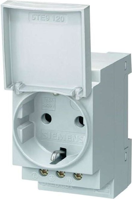 Siemens 5TE6801 Typ F Grau Steckdose (5TE6801)