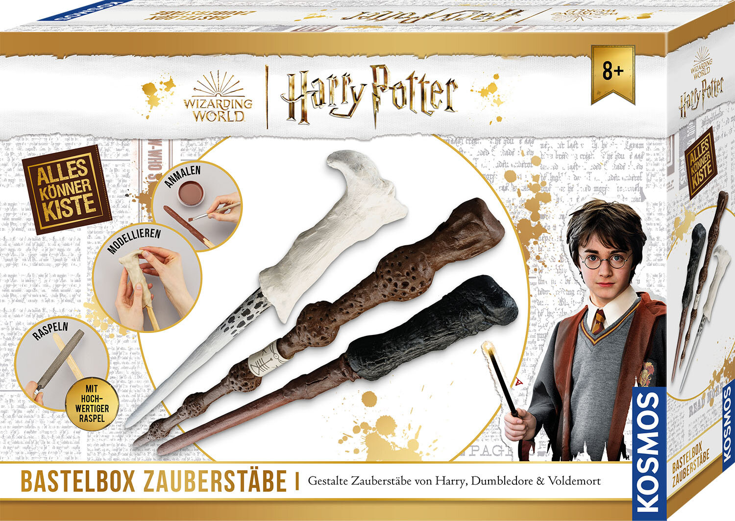 KOSMOS Bastelset Harry Potter - Zauberstäbe mehrfarbig