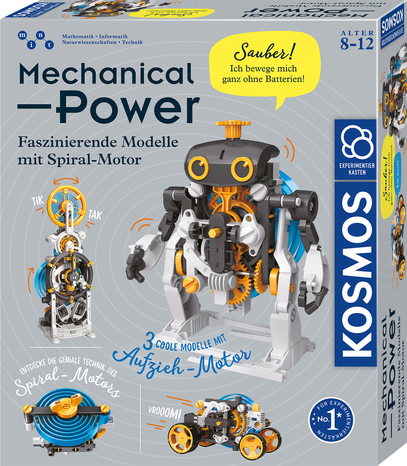 KOSMOS Experimentierkasten Mechanical Power mehrfarbig