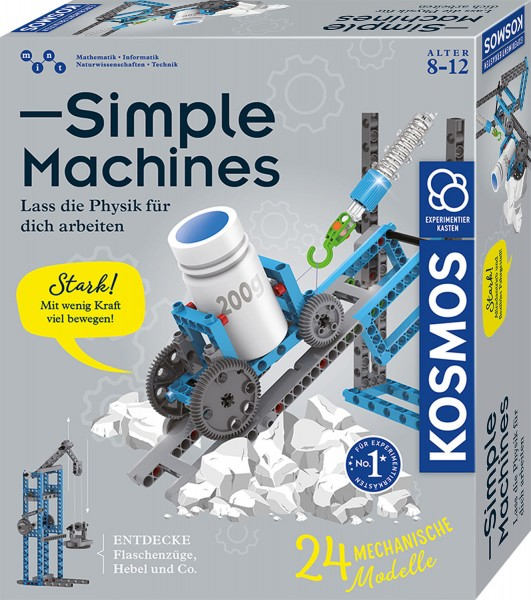 KOSMOS Experimentierkasten Simple Machines mehrfarbig