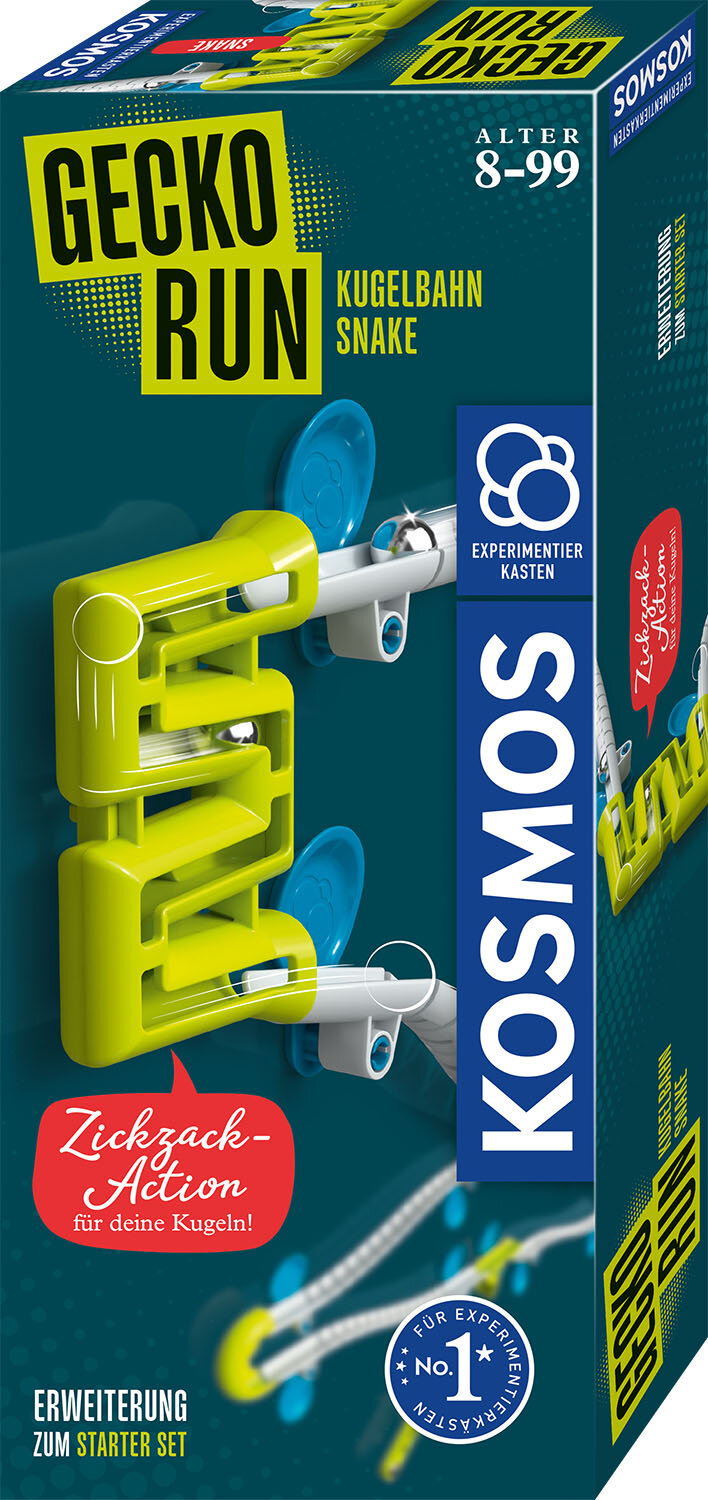 KOSMOS 621186 Gecko Run Snake Kugelbahn Bausatz