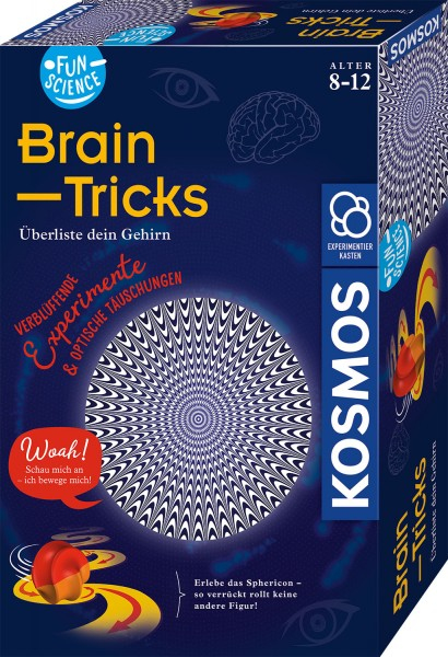 KOSMOS Experimentierkasten Fun Science Brain Tricks mehrfarbig