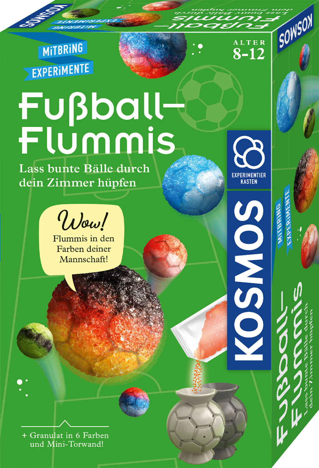 KOSMOS Experimentierkasten Fußball-Flummis mehrfarbig
