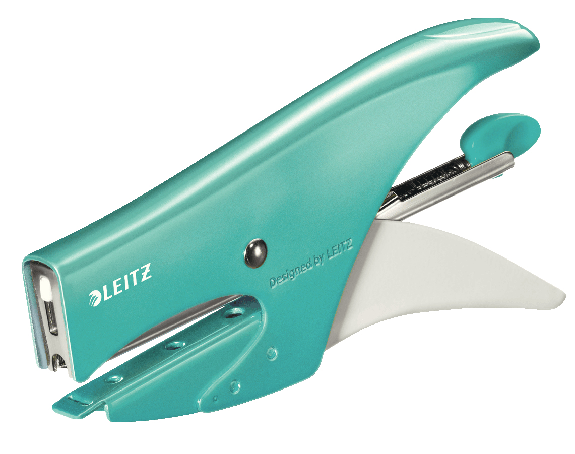 AKTION: LEITZ Heftzange 5531 WOW eisblau-metallic, 1 St. mit Prämie nach Registrierung