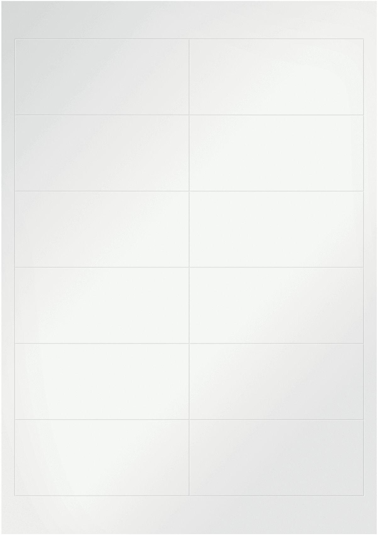 Leitz Universal Etiketten PC beschriftbar 97x42,3mm VE=1200 Stück,weiß