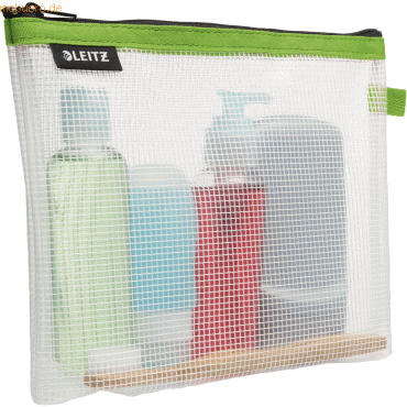 10 x Leitz Traveller Zip-Kosmetikbeutel Wow 24x17x3cm wasserabweisend