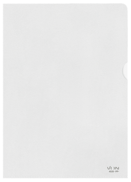 VON LEITZ Sichthüllen 4029 DIN A4 transparent genarbt 0,115 mm, 100 St.