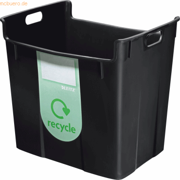 Wertstoffsammelbehälter, 40 l, schwarz